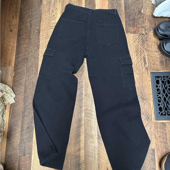 Cargo jeans size medium, black, cider, 100% cotton - Picture 3 of 3